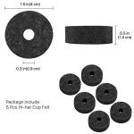 Flexzion 18-Piece Cymbal Felt Pads and Washers Set