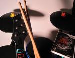 Wii Guitar Hero: Complete Drum Set Bundle