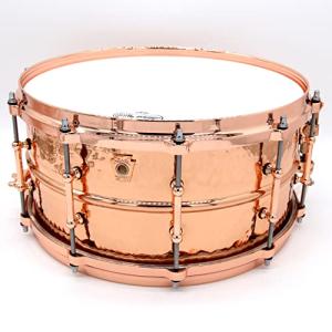 Ludwig Hammered Copperphonic 6.5x14" with copper Hardware LC662KTC