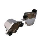 Lovermusic Silver Floor Tom Leg Bracket Set