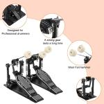 Ktaxon Double Bass Drum Pedals with Double Chain