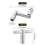 Facmogu 23PCS Cymbal Replacement Accessories Set