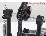 Double Chain Bass Drum Pedal for Intense Play