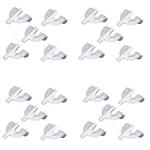 20pcs Iron Bass Drum Claw Hooks - Silver