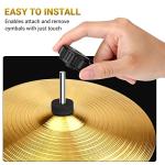 Facmogu 6PCS Quick-Set Cymbal Nuts for Drummers