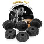 Facmogu 6PCS Quick-Set Cymbal Nuts for Drummers