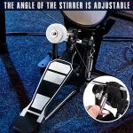 Facmogu Single Bass Drum Pedal with Beater & Key