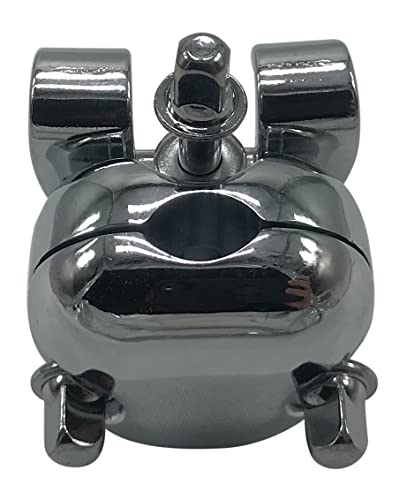 Cowbell Mount Bracket - Tom Hoop Clamp for Cowbell, Jam Block, Tambourine, Splash Cymbal