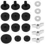 Maxin 18-Piece Replacement Cymbal Parts Set