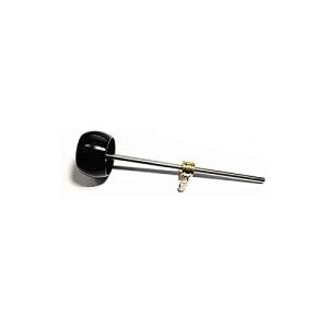 Liyafy Black Bass Drum Beater Kick Drum Foot Pedal Beater Percussion Instrument Accessory Part