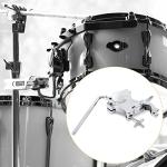 Adjustable Silver Cowbell Clamp for Drums
