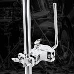 Adjustable Silver Cowbell Clamp for Drums