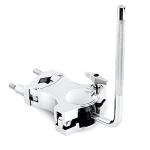 Adjustable Silver Cowbell Clamp for Drums