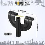 Facmogu 16-Piece Bass Drum Claw Hook Set