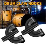 Facmogu 16-Piece Bass Drum Claw Hook Set