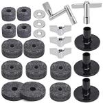 23PCS Cymbal Replacement Accessories Set - Gray