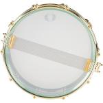 Ludwig LW0414CP 4 X 14 Inches Carl Palmer VENUS Signature Green Brass Snare Drum