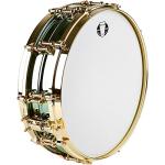 Ludwig LW0414CP 4 X 14 Inches Carl Palmer VENUS Signature Green Brass Snare Drum