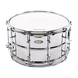 Ludwig Supralite Steel Snare Drum - 8 inch x 14 inch