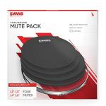 Evans SoundOff Drum Mute Pak - 4 Pieces