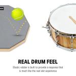 Donner 8-Inch Silent Drum Practice Pad with Sticks