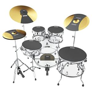 Evans SoundOff Fusion Drum and Cymbal Mute Set