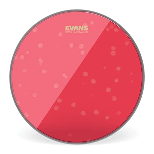 Evans Hydraulic Drum Heads - TT10HR - Red, 10 Inch