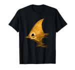Red Drum Fish T-Shirt in Tailing Redfish Style