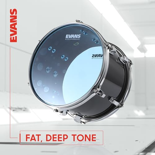 Evans Hydraulic Drum Heads - TT10HR - Red, 10 Inch