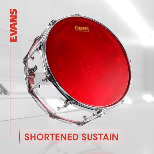 Evans Hydraulic Drum Heads - TT10HR - Red, 10 Inch
