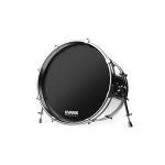 Evans 22 Inch Black Bass Drum Resonant Head