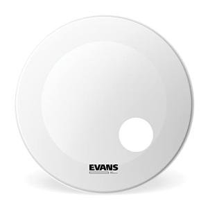 Evans EQ3 Coated White Bass Drum Head, 22