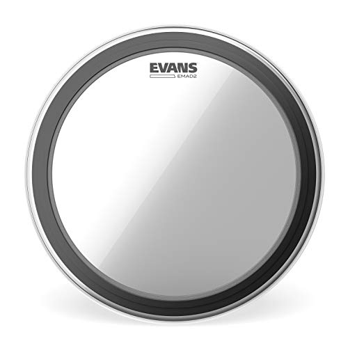 Evans EMAD2 Clear 22” Bass Drum Head