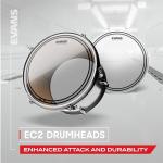 Evans EC2S Clear Rock Tompack (10", 12", 16")