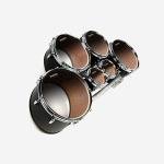 Evans System Blue Marching Tenor Drumhead, 6