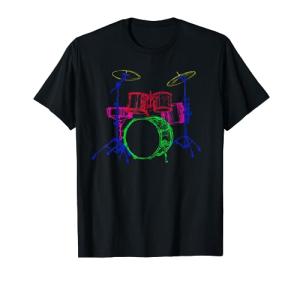 80s Drumming Gift Drum Instrument T-shirt