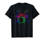 80s Drumming Gift Drum Instrument T-shirt
