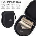 AKLOT 17-Key Transparent Acrylic Bear Kalimba