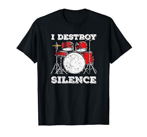 Percussionist's Cool Drumming Slogan T-Shirt