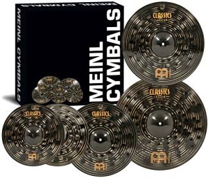 Meinl Cymbal Set Box Pack - Classics Custom Dark