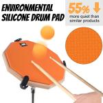 AKLOT Practice Pad Set - 12" Silica Pads