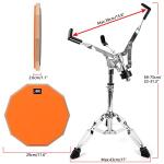 AKLOT Practice Pad Set - 12" Silica Pads