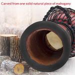 AKLOT African Djembe Drum, 9.5'' x 20'' (Red)