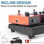 AKLOT Guitar Pedal Board - Built-in Power Supply