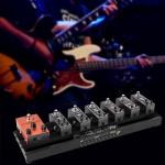 AKLOT Guitar Pedal Board - Built-in Power Supply