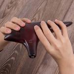 AKLOT Smokey Straw Fired Ceramic Ocarina Kit