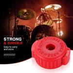 Facmogu Red Placstic Cymbal Mates Drum Replacement Kit