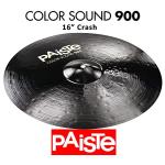 Black 16 in. Paiste Colorsound 900 Crash Cymbal
