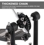 Double Chain Bass Drum Pedal with Beater Stick