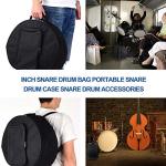 EXCEART Snare Drum Case - Portable and Padded
